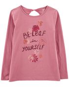 Kid Be-Leaf In Yourself Graphic Tee, image 1 of 4 slides