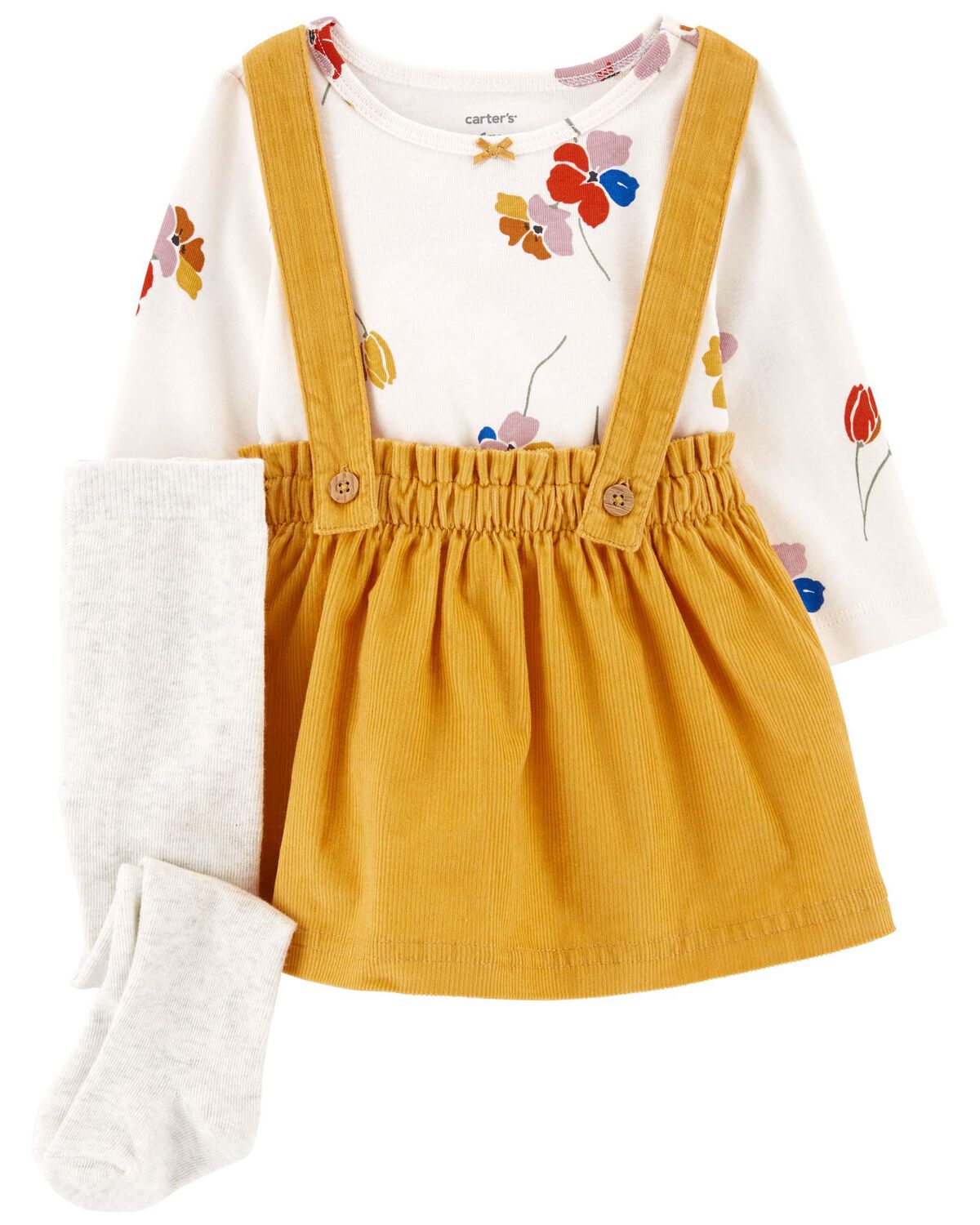 Mustard Baby 3Piece Jumper Set