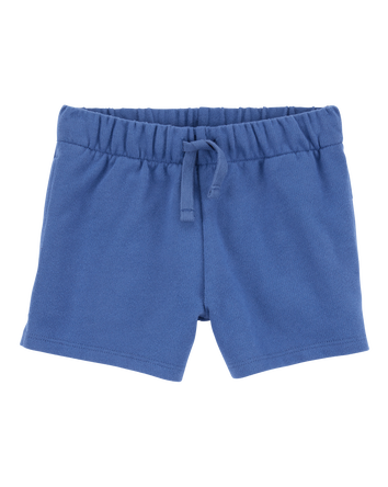 Toddler Girl Pull-On French Terry Shorts - Blue, 