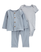 Baby 3-Piece Little Cardigan Set, image 1 of 5 slides