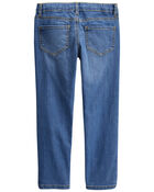 Kid Medium Blue Wash Super Skinny-Leg Jeans, image 2 of 2 slides
