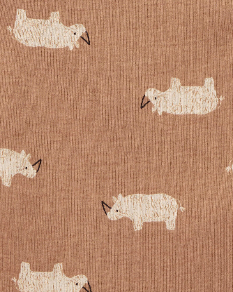Baby 5-Pack Animals Sleeveless Bodysuits, image 2 of 7 slides