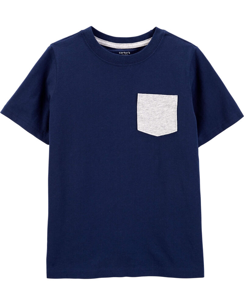 Kid Pocket Jersey Tee, image 1 of 4 slides