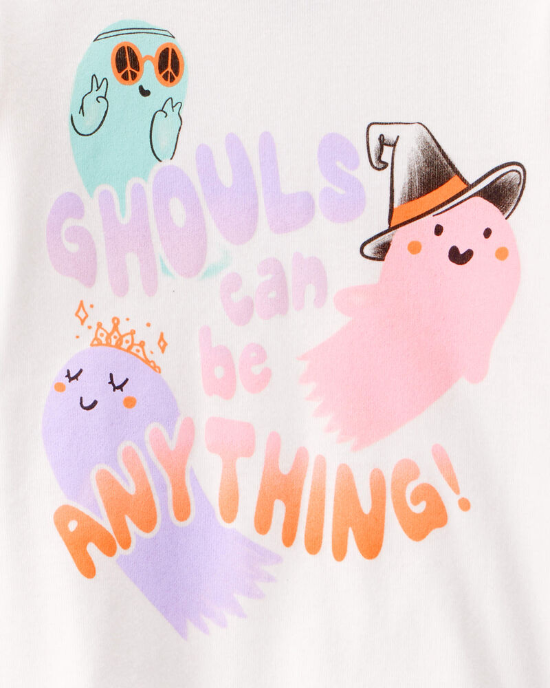 Toddler 2-Piece "Ghouls Can Be Anything" Halloween 100% Snug Fit Cotton Pajamas, image 3 of 4 slides