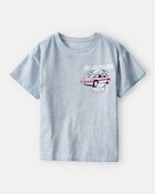 Kid Chevrolet™ Corvette™ Short-Sleeve Graphic Tee - Blue, image 1 of 4 slides