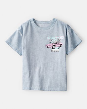 Kid Chevrolet™ Corvette™ Short-Sleeve Graphic Tee - Blue, 