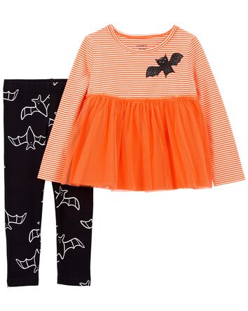 Toddler 2-Piece Halloween Outfit Set, 