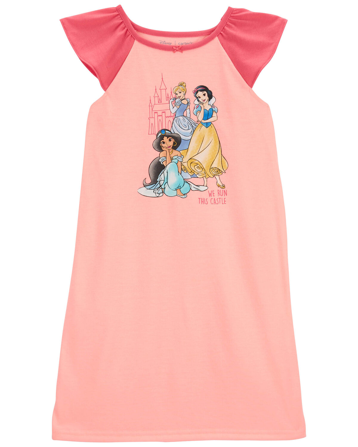 Pink Kid Disney Princess Nightgown