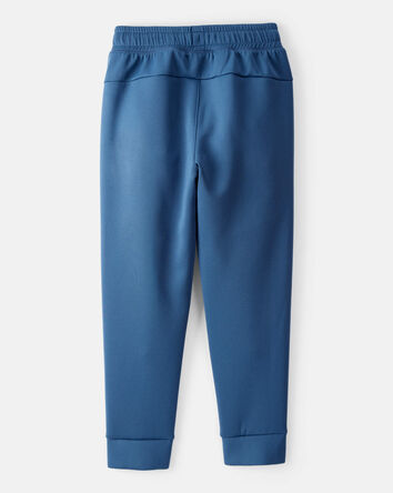Boys Cotton Active Joggers - Blue, 