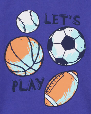 Toddler Let's Play Graphic Tee, 