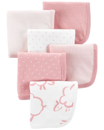 Baby 6-Pack Wash Cloths, 