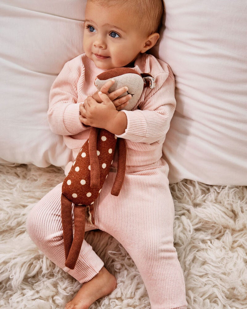 Baby Pull-On Velour Pants, image 3 of 7 slides