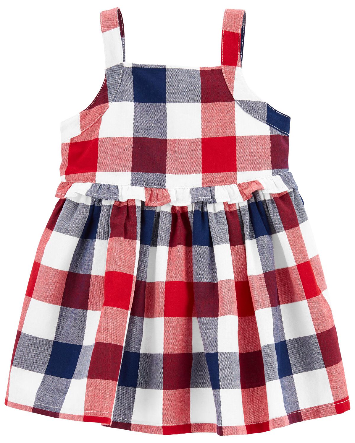 Gingham Plaid Baby Gingham Dress