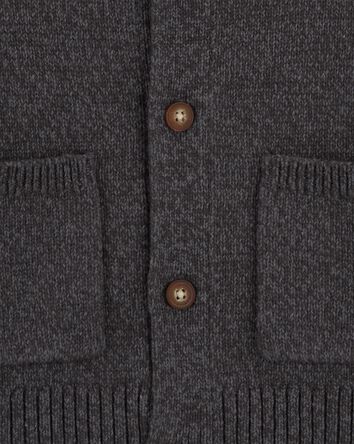 Kid Chunky Knit Button-Front Cardigan, 