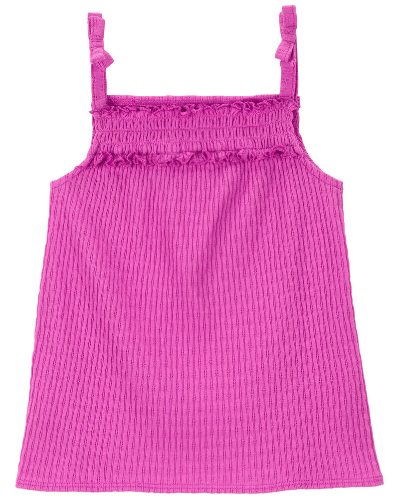 Baby Textured Smocked Tank, image 1 of 3 slides