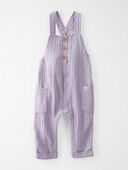 Lilac - Baby Organic Cotton Gauze Overalls in Lilac