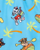 Toddler PAW Patrol Swim Trunks - Blue, image 3 of 3 slides