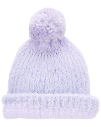 Toddler Pom Pom Beanie, 