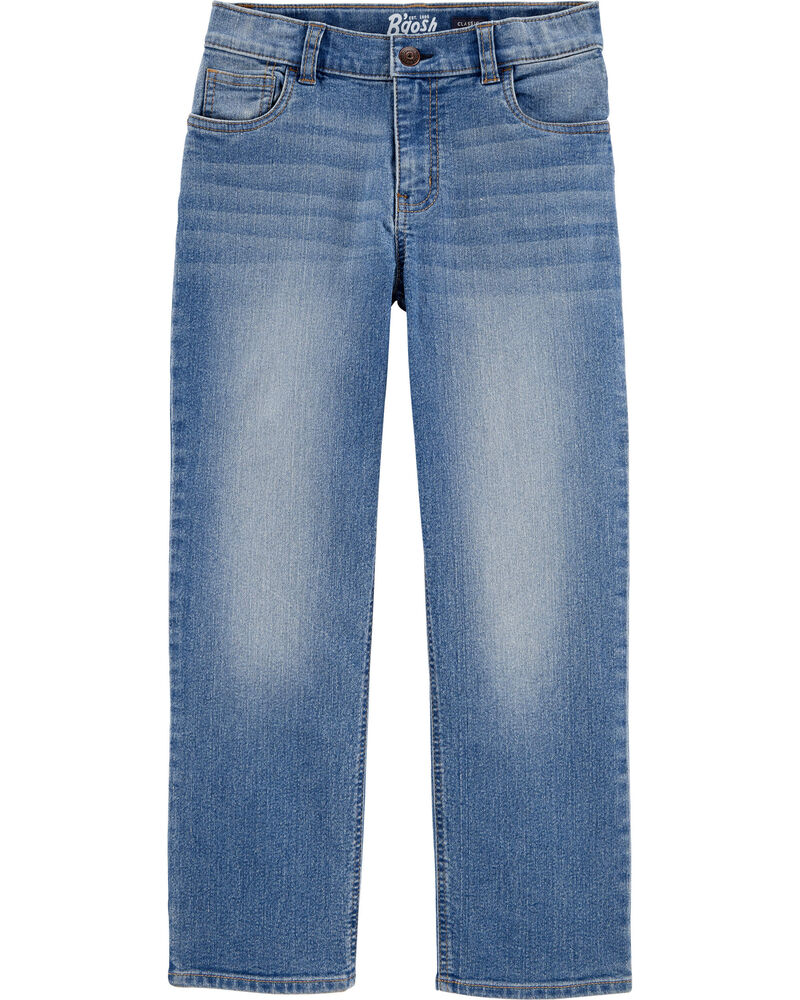 Kid Medium Wash Relaxed-Fit Classic Jeans, image 1 of 2 slides