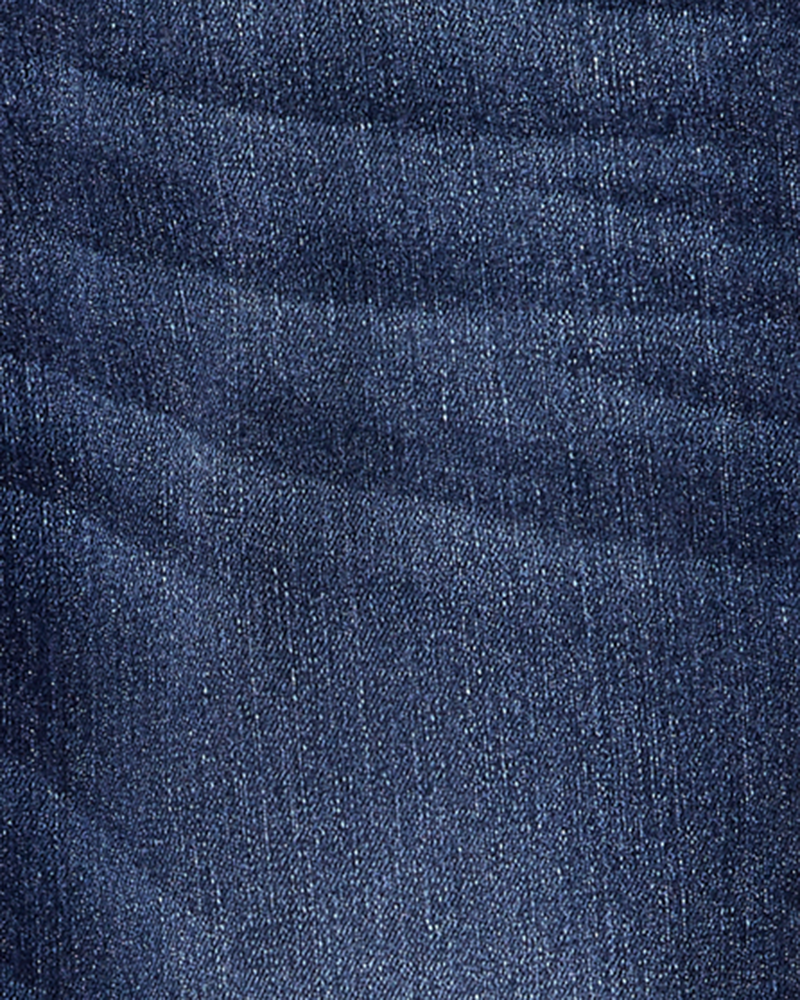 Kid Dark Wash Husky-Fit Classic Jeans, image 3 of 5 slides
