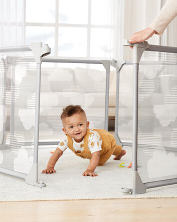 Expandable Enclosure - Grey/Clouds, 