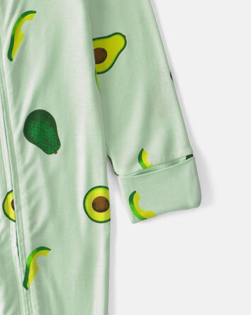 Baby Avocado PurelySoft Sleep & Play Pajama - Green, 