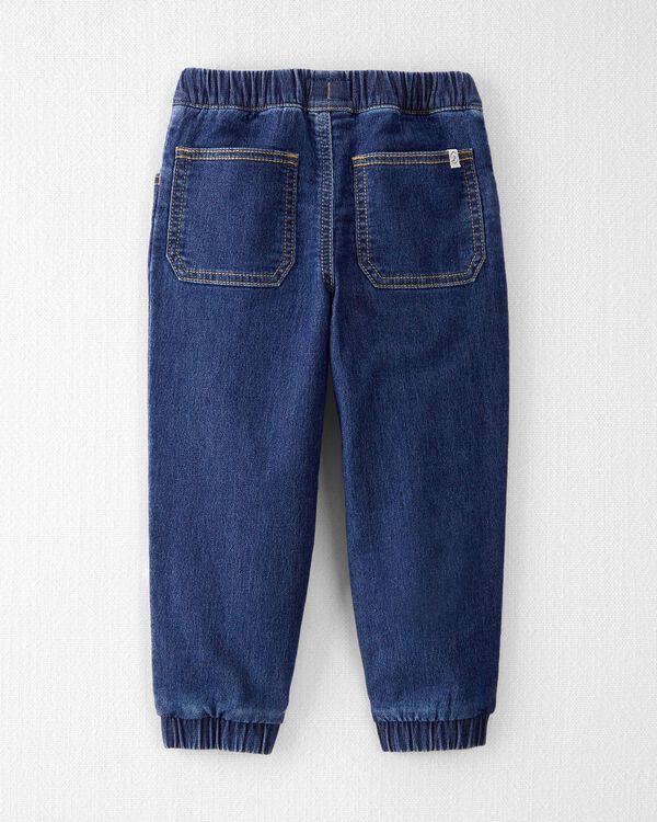 Toddler Denim Joggers Made with Organic Cotton