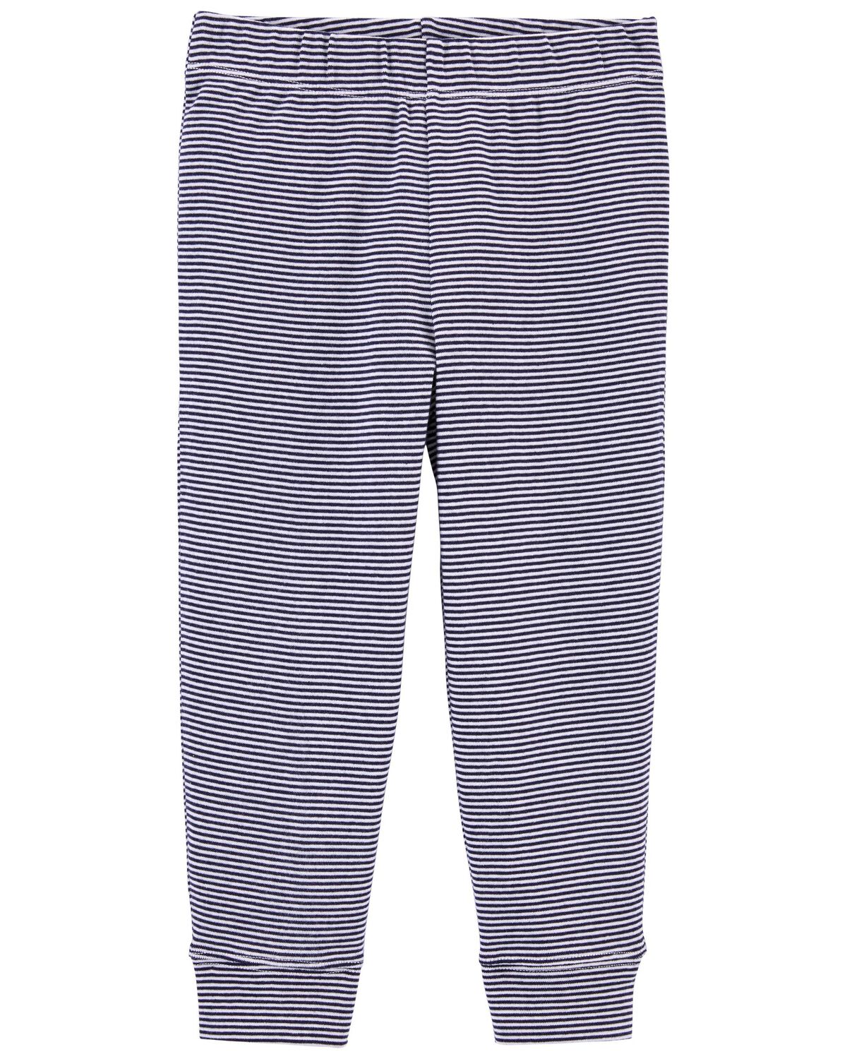 Blue Toddler PullOn Cotton Pants