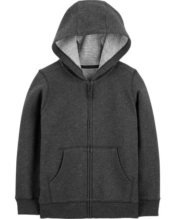 Kid Zip-Up French Terry Hoodie, 