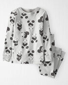 Baby Organic Cotton Pajamas Set in Panda Bear, image 1 of 4 slides