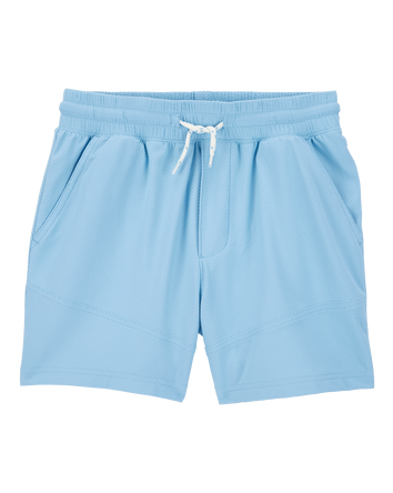Boys Active Mesh Shorts - Blue, 