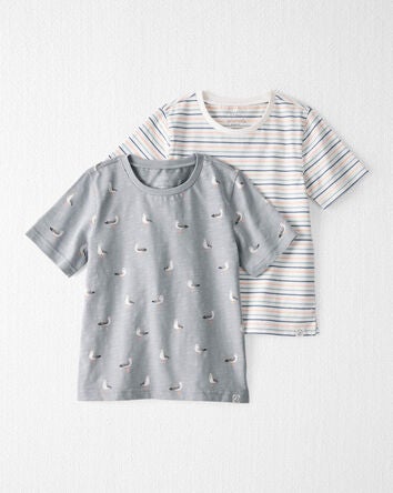 Toddler 2-Pack Organic Cotton Tees, 