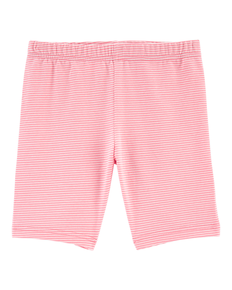 Kid Striped Bike Shorts, image 1 of 3 slides