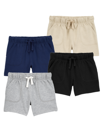 Toddler 4-Pack Pull-On French Terry Shorts
, 