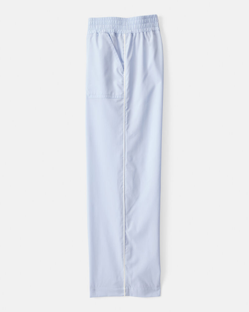 Girls Woven Active Pants - Blue, image 3 of 5 slides