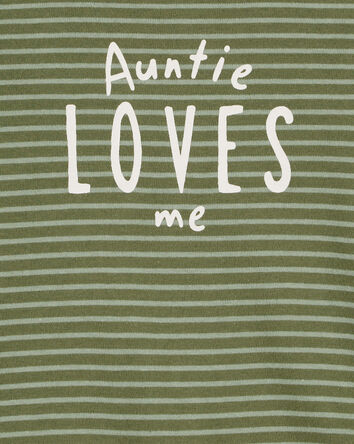 Baby Auntie Loves Me Collectible Bodysuit, 