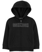 Baby OshKosh Logo Zip Jacket, image 1 of 3 slides