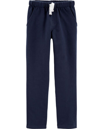 Pull-On French Terry Pants, 