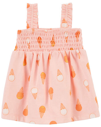 Baby Ice Cream Jersey Dress, 