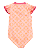 Toddler Disney© Moana 1-Piece Swimsuit - Orange, image 2 of 3 slides