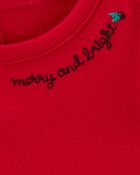 Baby 2-Piece Christmas Outfit Set, image 3 of 4 slides