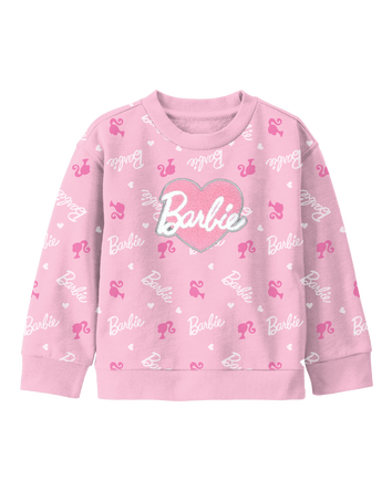 Kid Barbie Pullover - Pink, 