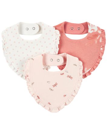 3-Pack Bandana Bibs, 