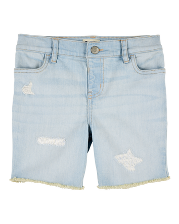 Kid Mid-Length Iconic Denim Short - Splash Wash, 