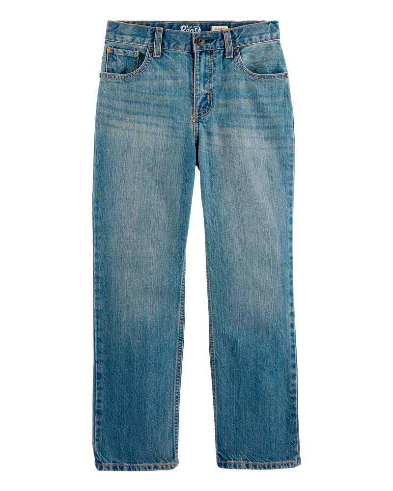 Baby Medium Wash Classic Jeans, image 1 of 5 slides
