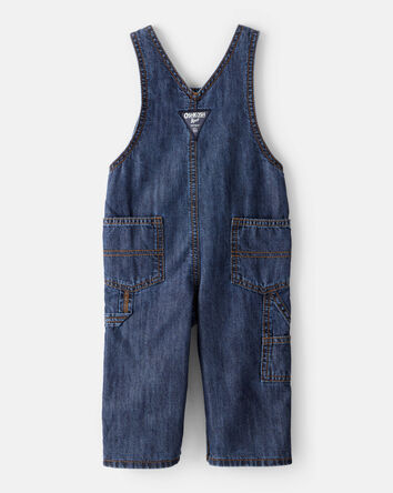 Baby Buffalo Check Overalls - Blue, 