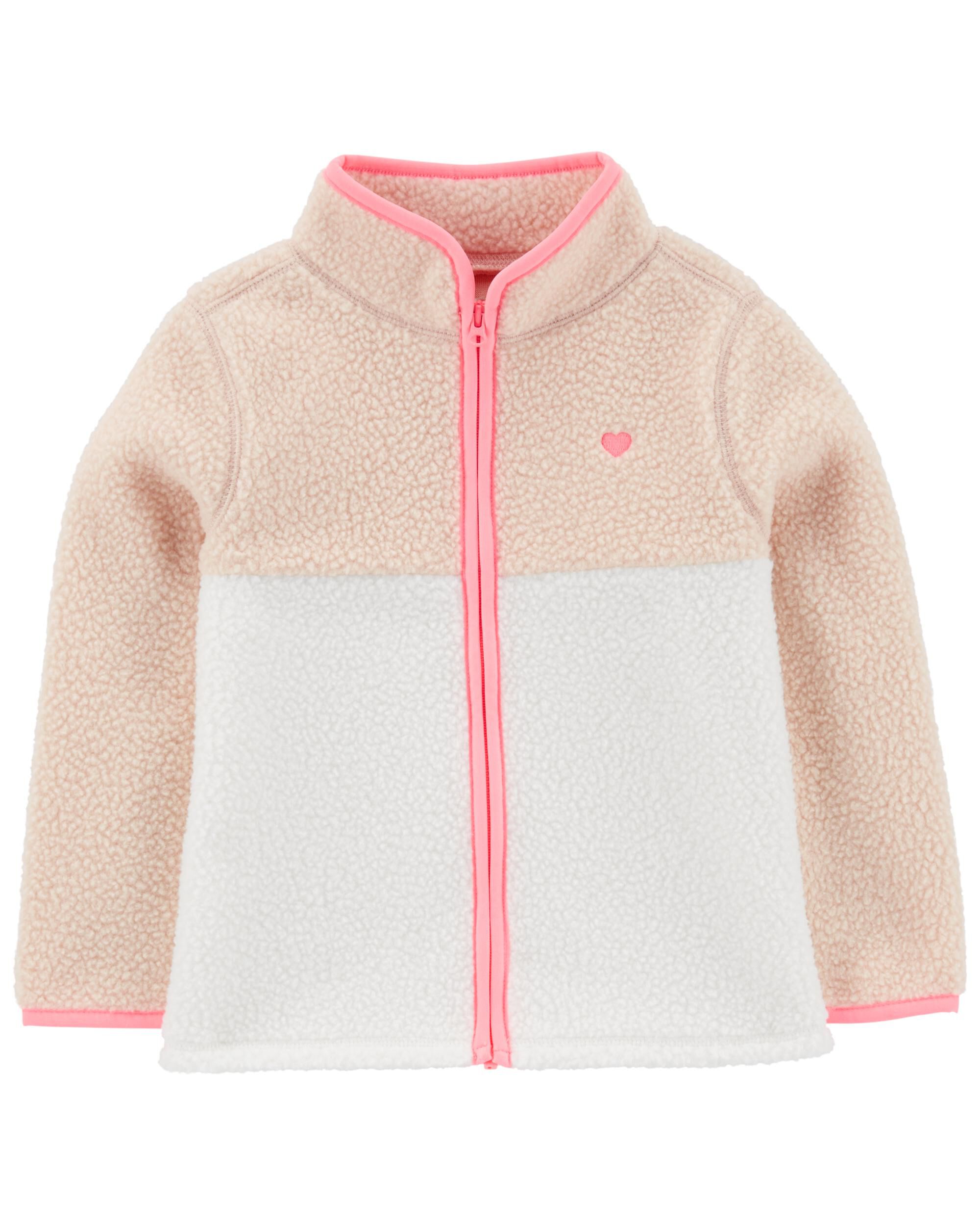 Little girl fleece jackets shop
