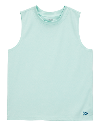 Kid Active Muscle Tank - Mint, 