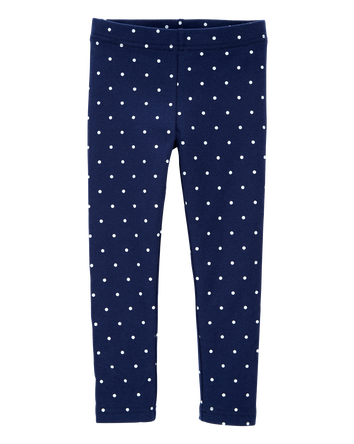 Baby Polka Dot Stretch Leggings, 