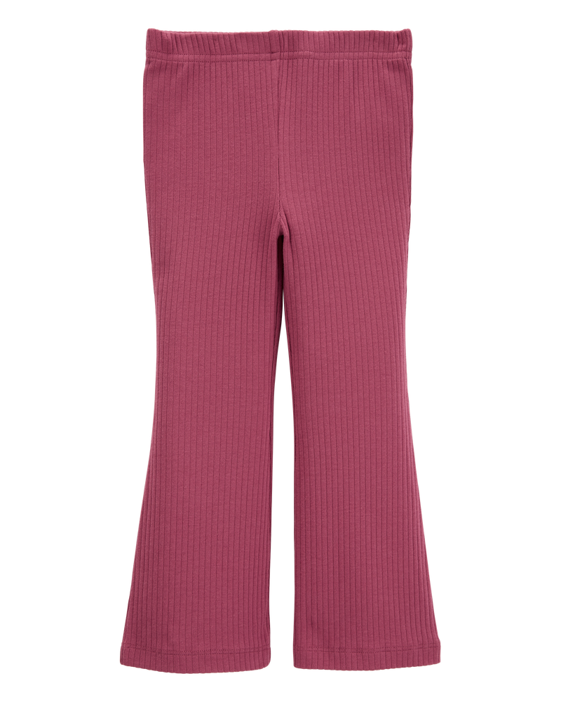 Toddler Flare Ribbed Pants, image 2 of 4 slides